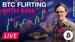 Bitcoin Flirting With 40k
