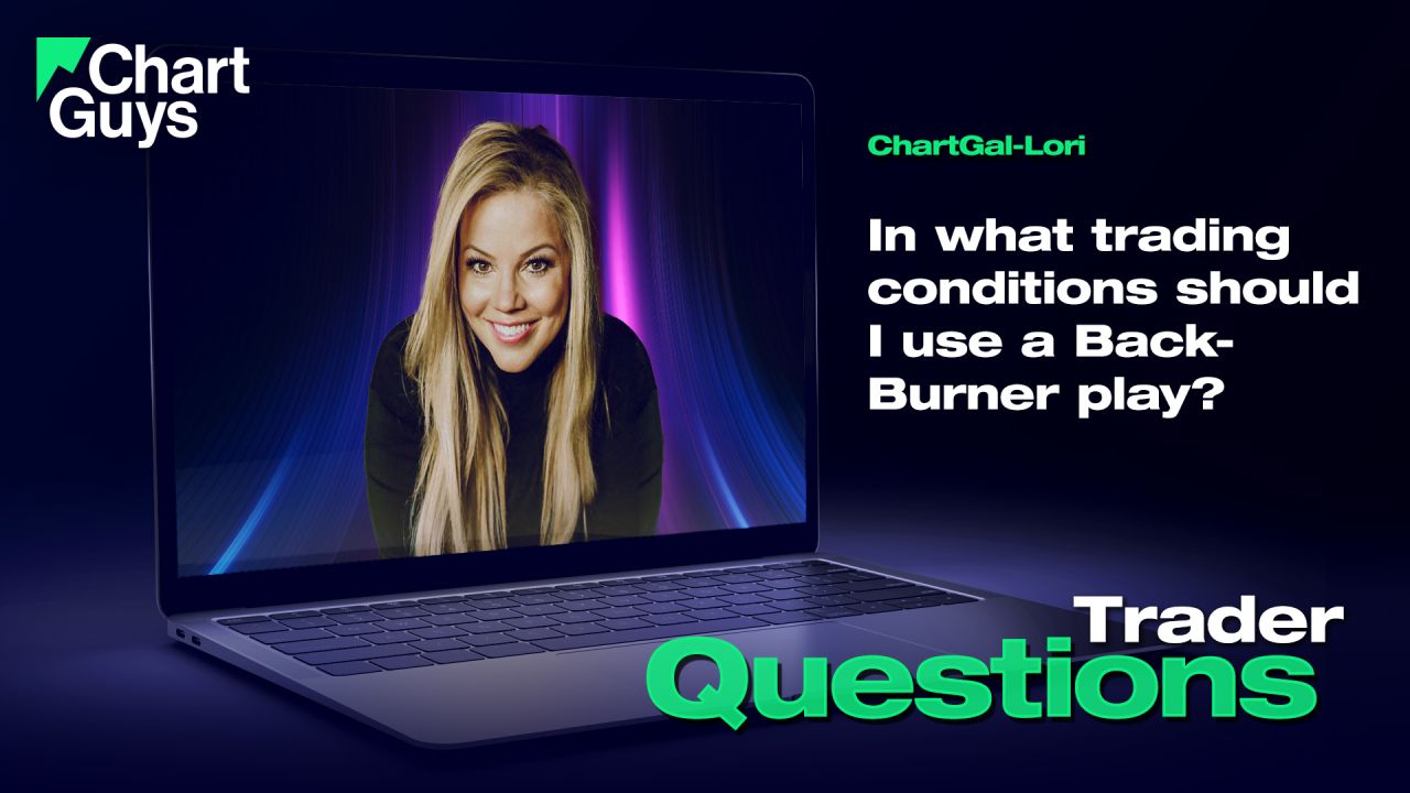 In what trading conditions should I use a BackBurner play?