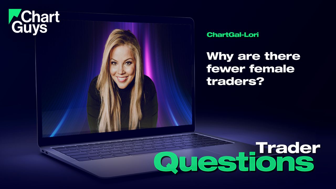 Why are there fewer female traders?