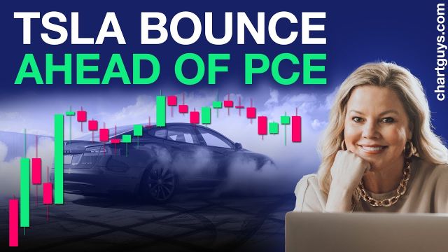 TSLA Bounce ahead of PCE