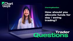 How should you allocate funds for day/swing trading?